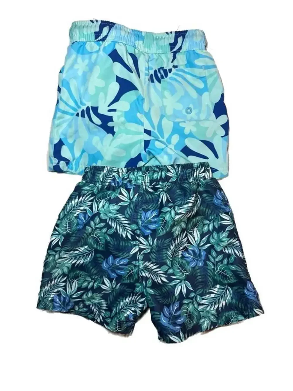 Lot of 2‎ toddler’s Tropical Print Swim Trunks